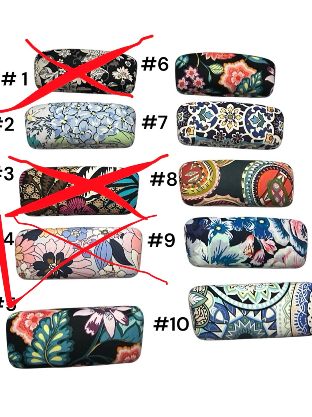 Vera Bradley Floral Eyeglass Case Collection $10 each